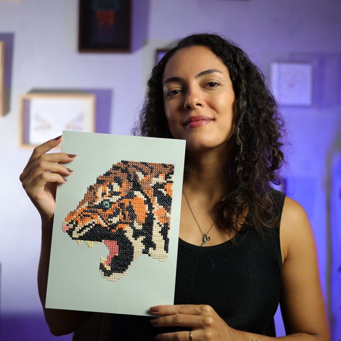 Dani, your paper embroidery teacher
